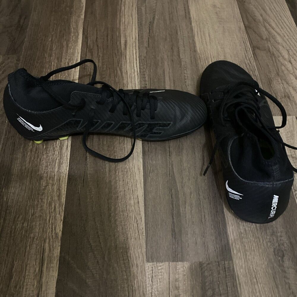 Nike Shoes Mens 8.5 Mercurial Superfly Club Soccer Cleats Sneakers DJ5961 Black - Picture 4 of 7